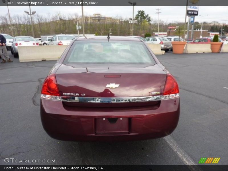 Bordeaux Red / Ebony Black 2007 Chevrolet Impala LT