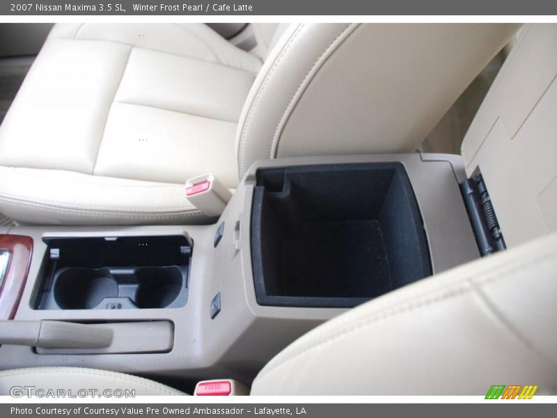 Winter Frost Pearl / Cafe Latte 2007 Nissan Maxima 3.5 SL