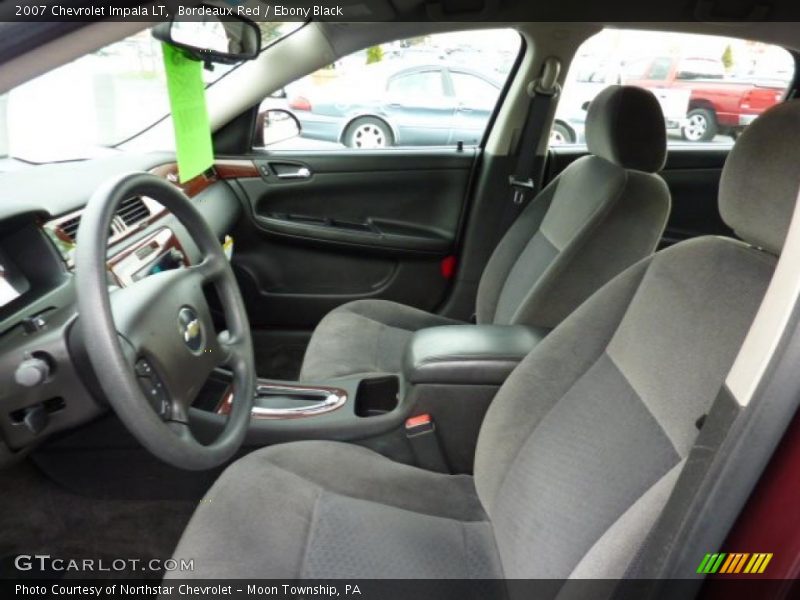 Bordeaux Red / Ebony Black 2007 Chevrolet Impala LT