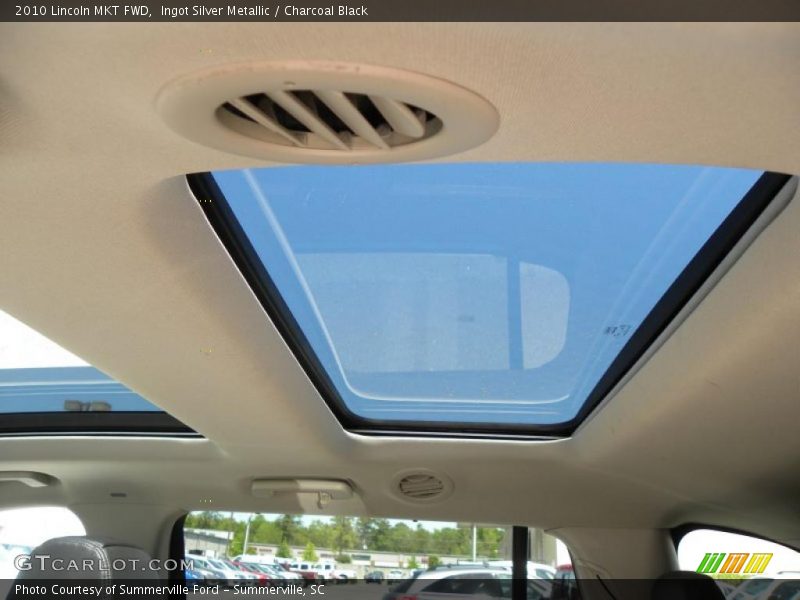 Ingot Silver Metallic / Charcoal Black 2010 Lincoln MKT FWD