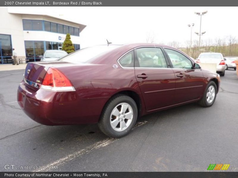 Bordeaux Red / Ebony Black 2007 Chevrolet Impala LT