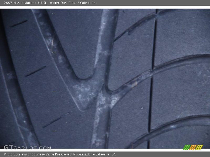 Winter Frost Pearl / Cafe Latte 2007 Nissan Maxima 3.5 SL