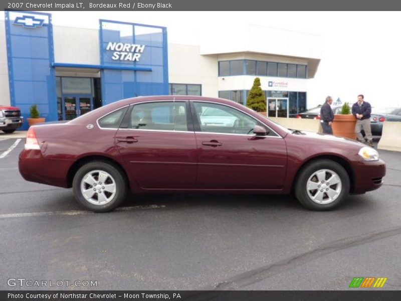 Bordeaux Red / Ebony Black 2007 Chevrolet Impala LT