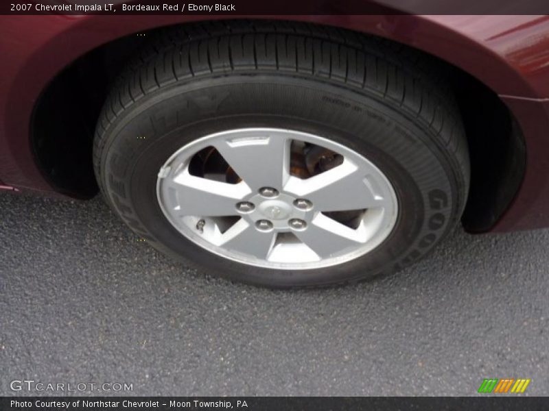 Bordeaux Red / Ebony Black 2007 Chevrolet Impala LT