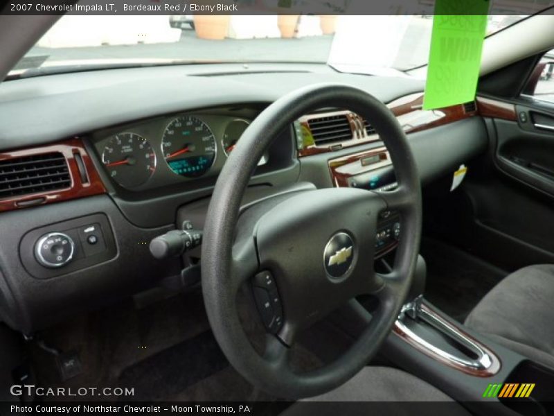 Bordeaux Red / Ebony Black 2007 Chevrolet Impala LT