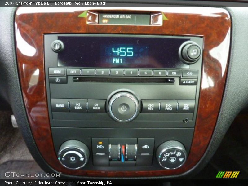 Bordeaux Red / Ebony Black 2007 Chevrolet Impala LT