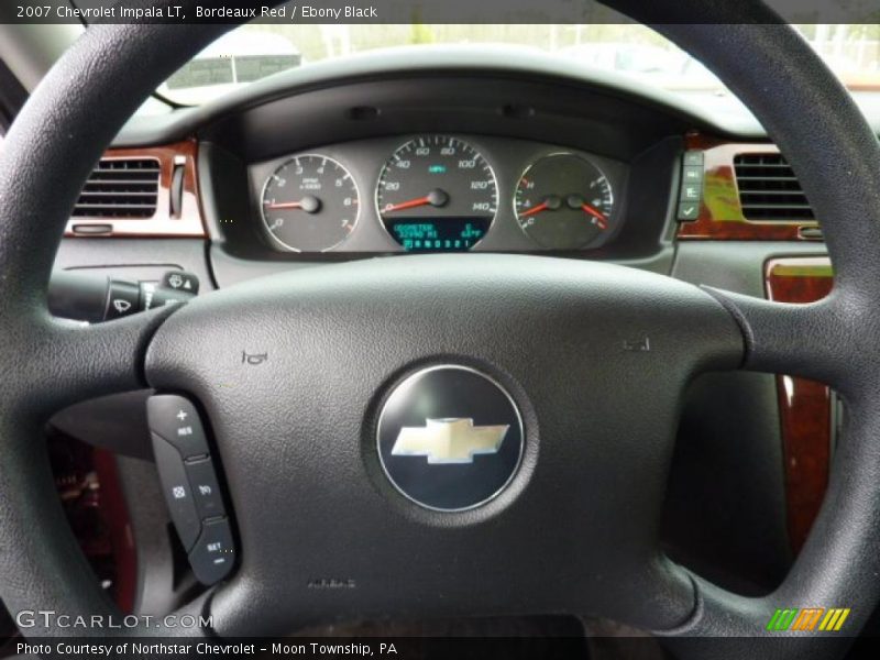 Bordeaux Red / Ebony Black 2007 Chevrolet Impala LT