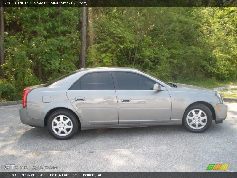 Silver Smoke / Ebony 2005 Cadillac CTS Sedan