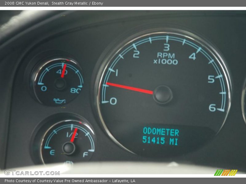 Stealth Gray Metallic / Ebony 2008 GMC Yukon Denali