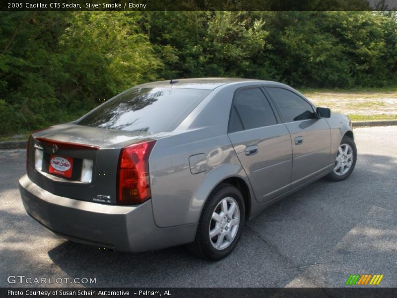 Silver Smoke / Ebony 2005 Cadillac CTS Sedan