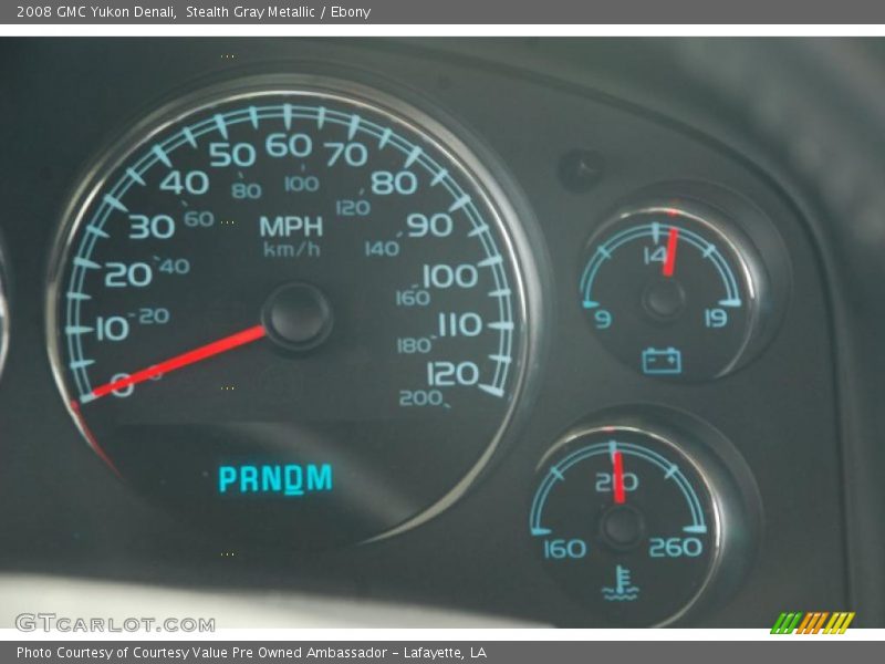 Stealth Gray Metallic / Ebony 2008 GMC Yukon Denali