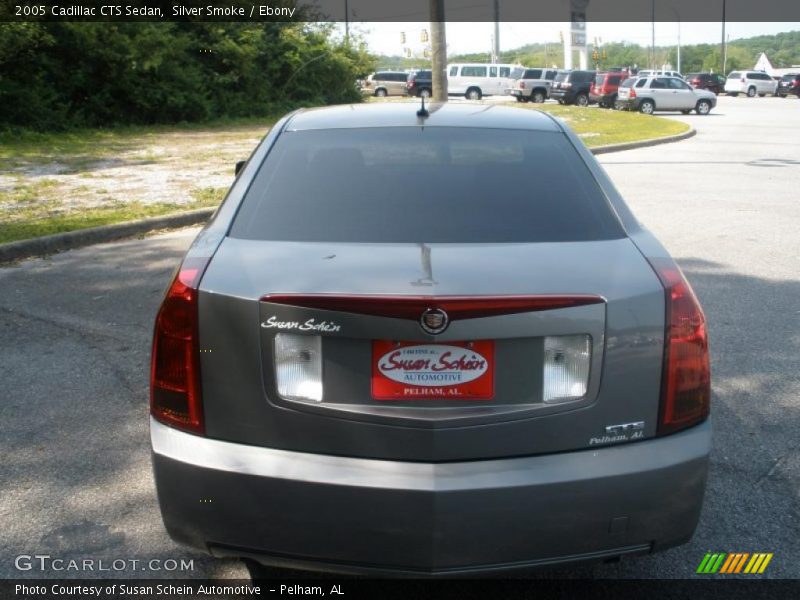 Silver Smoke / Ebony 2005 Cadillac CTS Sedan