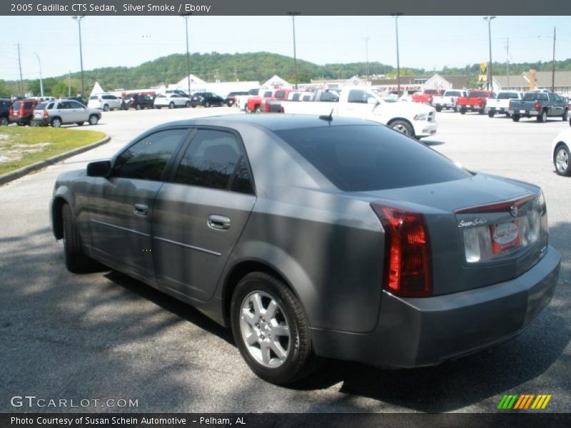 Silver Smoke / Ebony 2005 Cadillac CTS Sedan