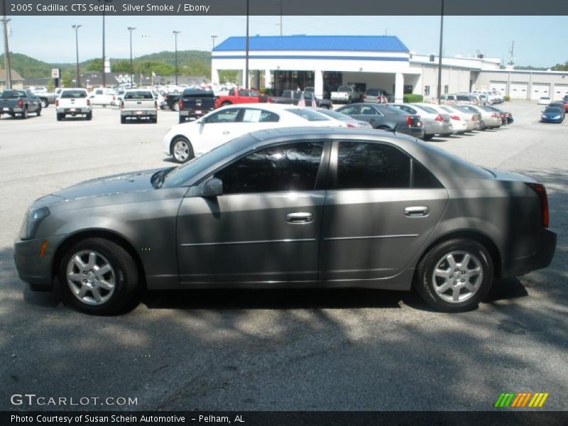 Silver Smoke / Ebony 2005 Cadillac CTS Sedan