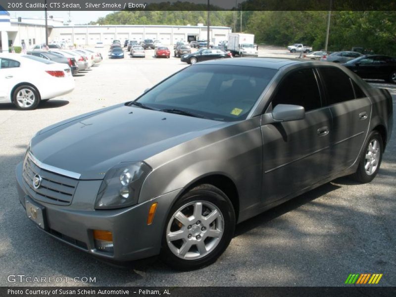 Silver Smoke / Ebony 2005 Cadillac CTS Sedan