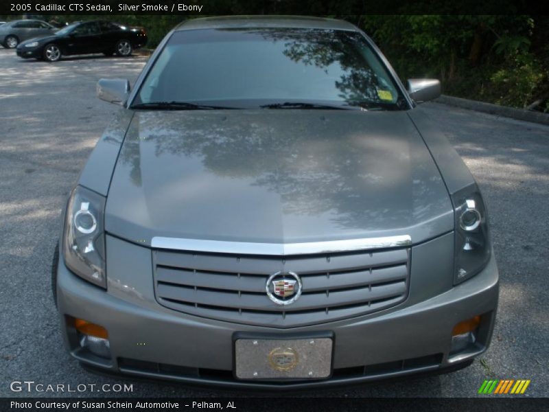 Silver Smoke / Ebony 2005 Cadillac CTS Sedan