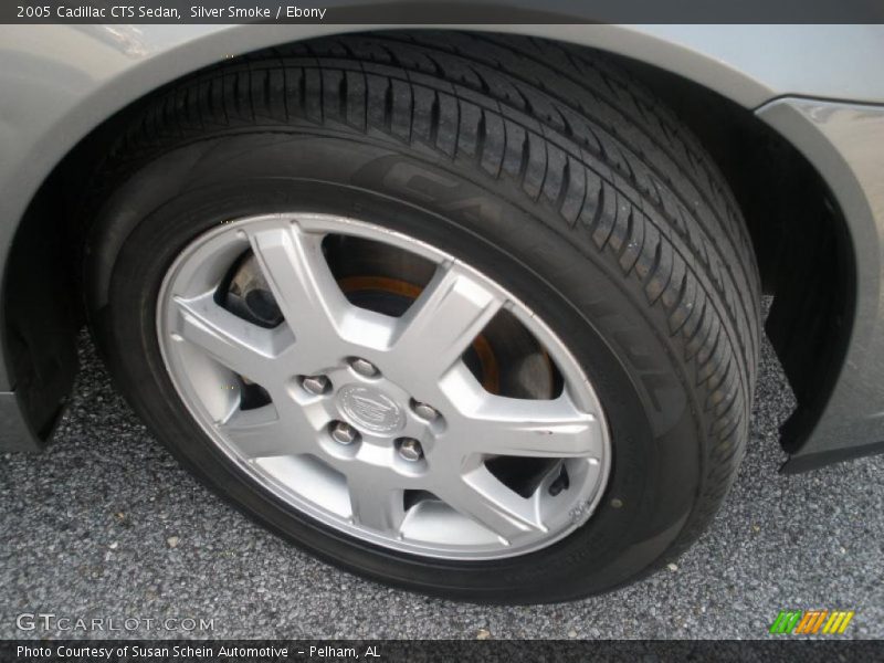 Silver Smoke / Ebony 2005 Cadillac CTS Sedan