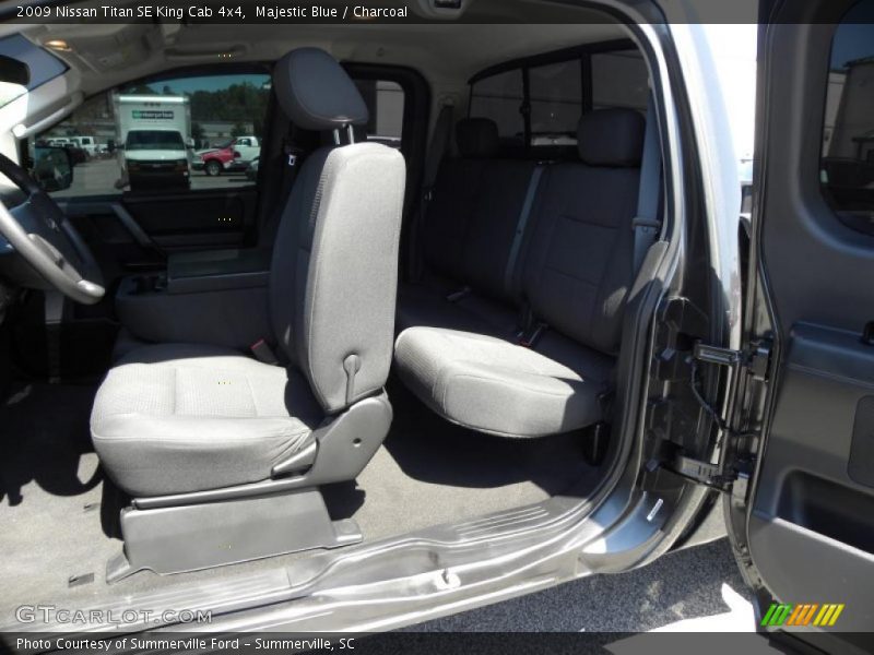 Majestic Blue / Charcoal 2009 Nissan Titan SE King Cab 4x4