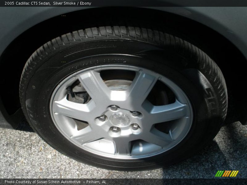 Silver Smoke / Ebony 2005 Cadillac CTS Sedan