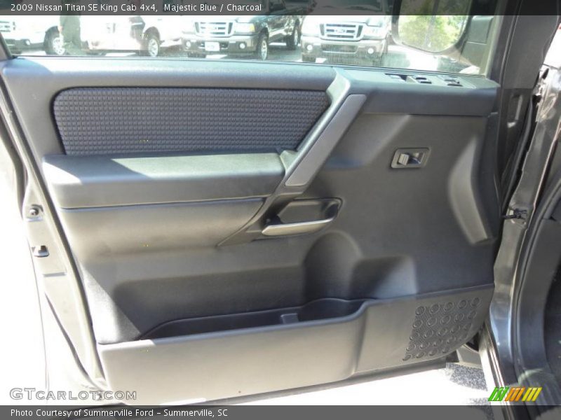 Majestic Blue / Charcoal 2009 Nissan Titan SE King Cab 4x4