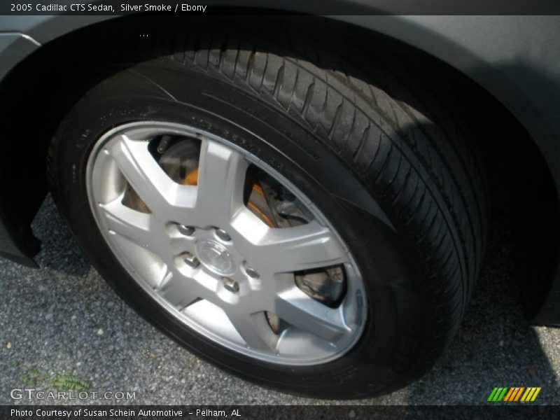 Silver Smoke / Ebony 2005 Cadillac CTS Sedan