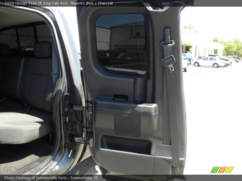 Majestic Blue / Charcoal 2009 Nissan Titan SE King Cab 4x4