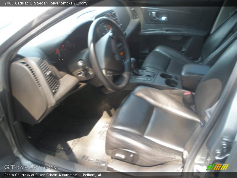 Silver Smoke / Ebony 2005 Cadillac CTS Sedan