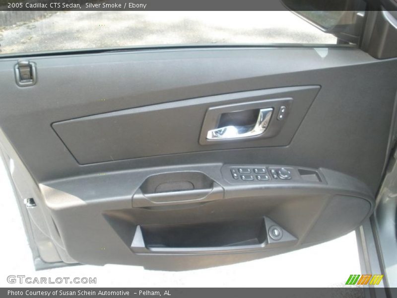 Silver Smoke / Ebony 2005 Cadillac CTS Sedan
