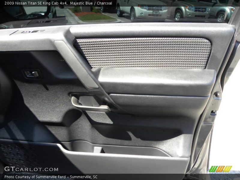 Majestic Blue / Charcoal 2009 Nissan Titan SE King Cab 4x4