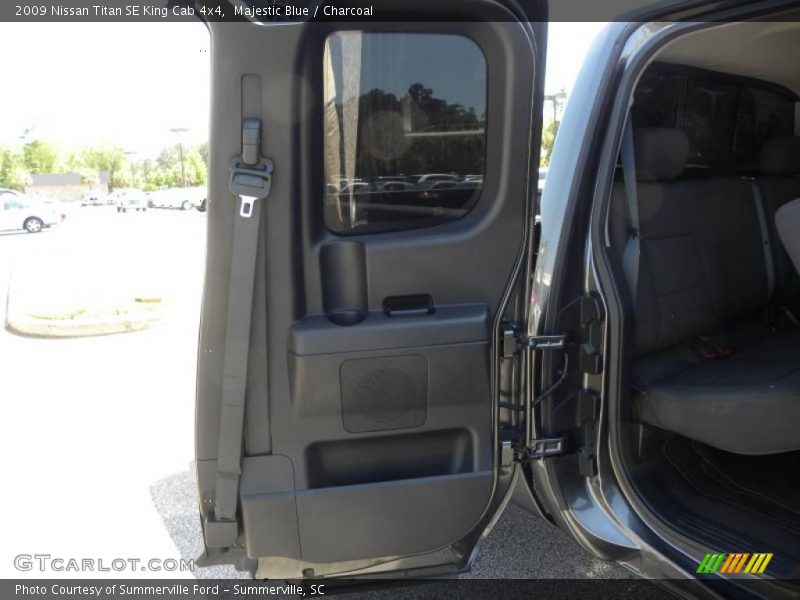 Majestic Blue / Charcoal 2009 Nissan Titan SE King Cab 4x4