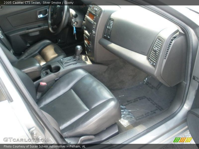 Silver Smoke / Ebony 2005 Cadillac CTS Sedan