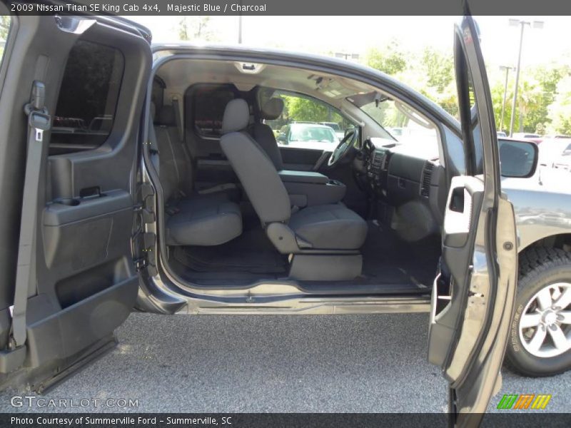 Majestic Blue / Charcoal 2009 Nissan Titan SE King Cab 4x4