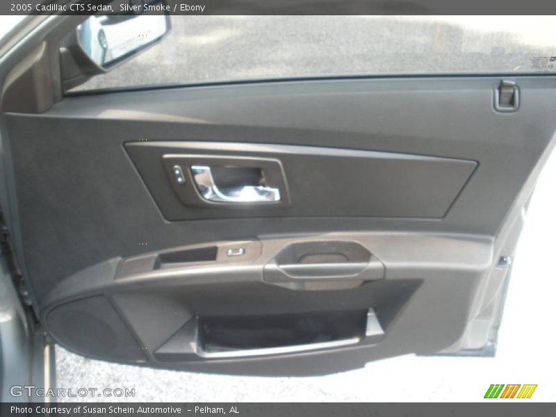 Silver Smoke / Ebony 2005 Cadillac CTS Sedan