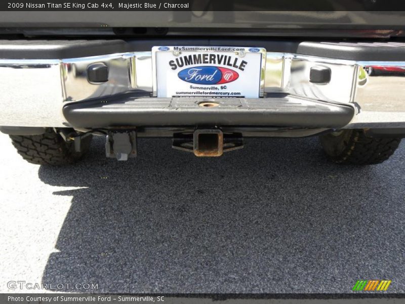 Majestic Blue / Charcoal 2009 Nissan Titan SE King Cab 4x4