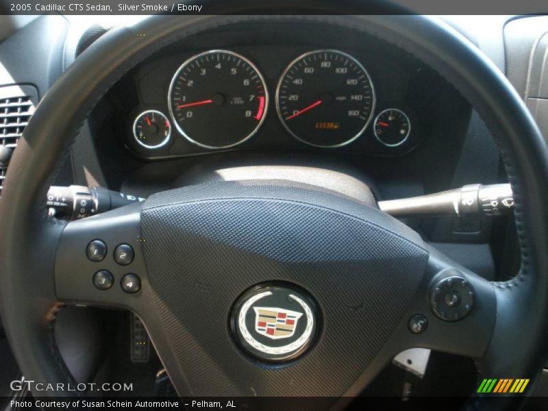 Silver Smoke / Ebony 2005 Cadillac CTS Sedan