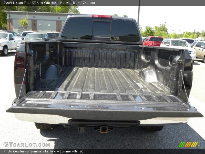 Majestic Blue / Charcoal 2009 Nissan Titan SE King Cab 4x4