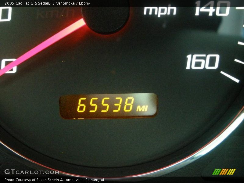 Silver Smoke / Ebony 2005 Cadillac CTS Sedan