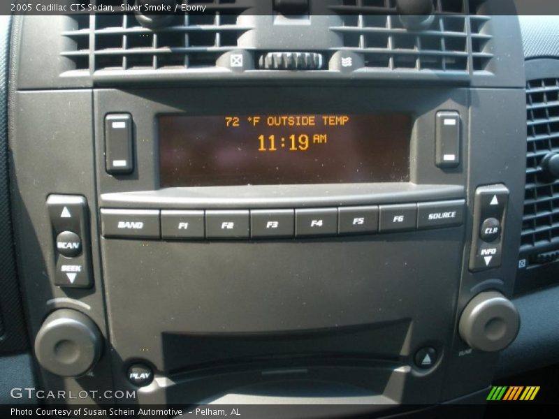 Silver Smoke / Ebony 2005 Cadillac CTS Sedan