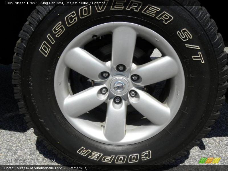 Majestic Blue / Charcoal 2009 Nissan Titan SE King Cab 4x4