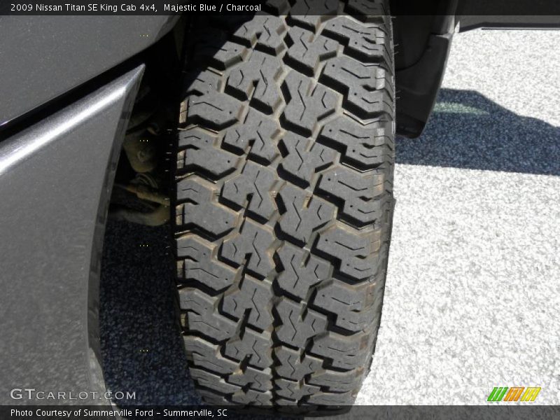 Majestic Blue / Charcoal 2009 Nissan Titan SE King Cab 4x4