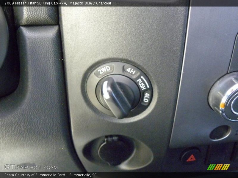 Majestic Blue / Charcoal 2009 Nissan Titan SE King Cab 4x4