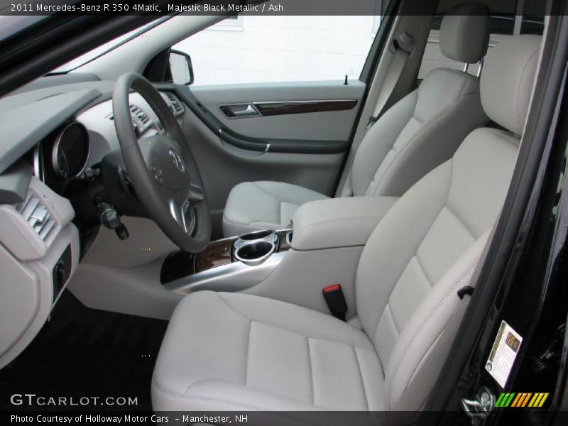 Majestic Black Metallic / Ash 2011 Mercedes-Benz R 350 4Matic