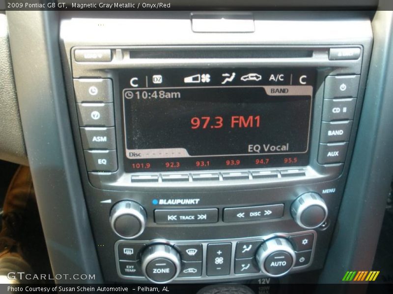 Magnetic Gray Metallic / Onyx/Red 2009 Pontiac G8 GT