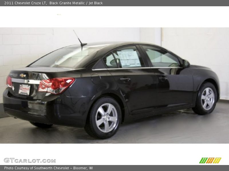 Black Granite Metallic / Jet Black 2011 Chevrolet Cruze LT