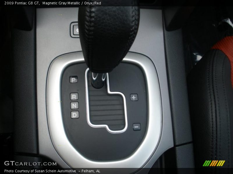 Magnetic Gray Metallic / Onyx/Red 2009 Pontiac G8 GT