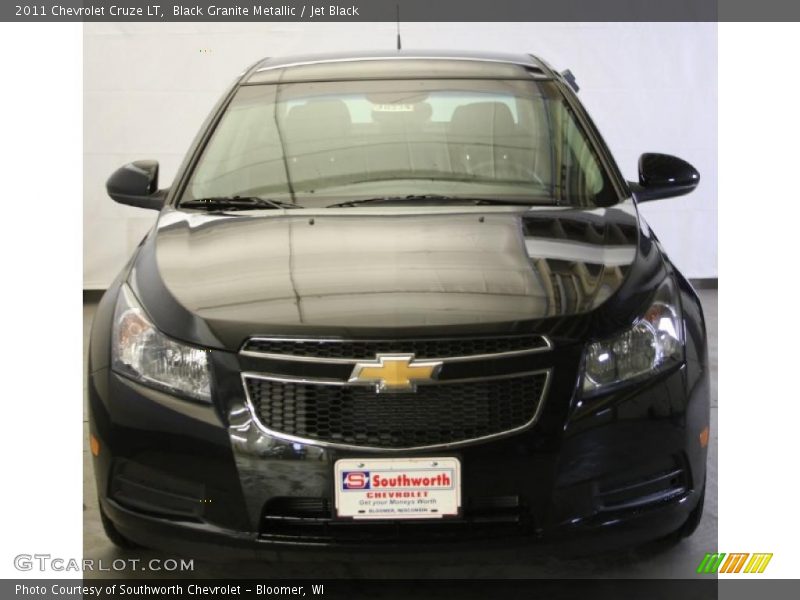 Black Granite Metallic / Jet Black 2011 Chevrolet Cruze LT