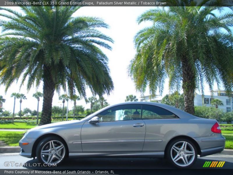  2009 CLK 350 Grand Edition Coupe Palladium Silver Metallic