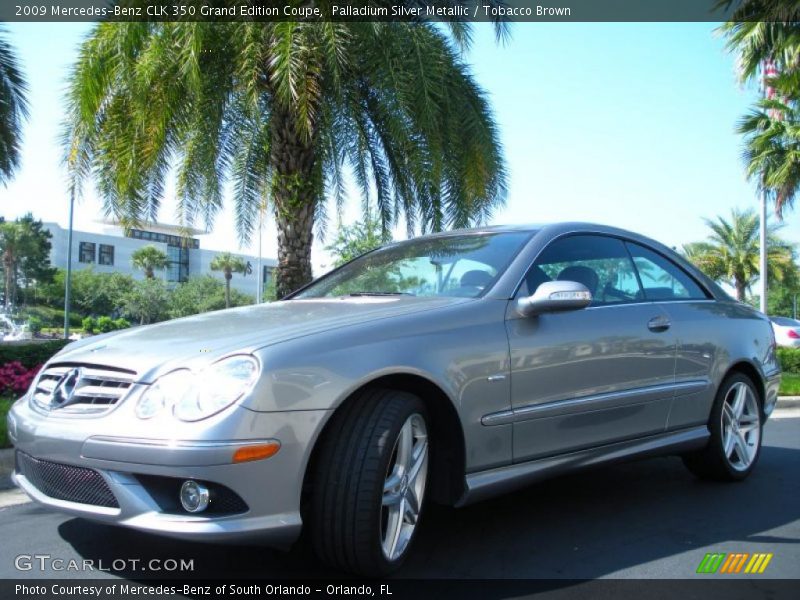 Front 3/4 View of 2009 CLK 350 Grand Edition Coupe