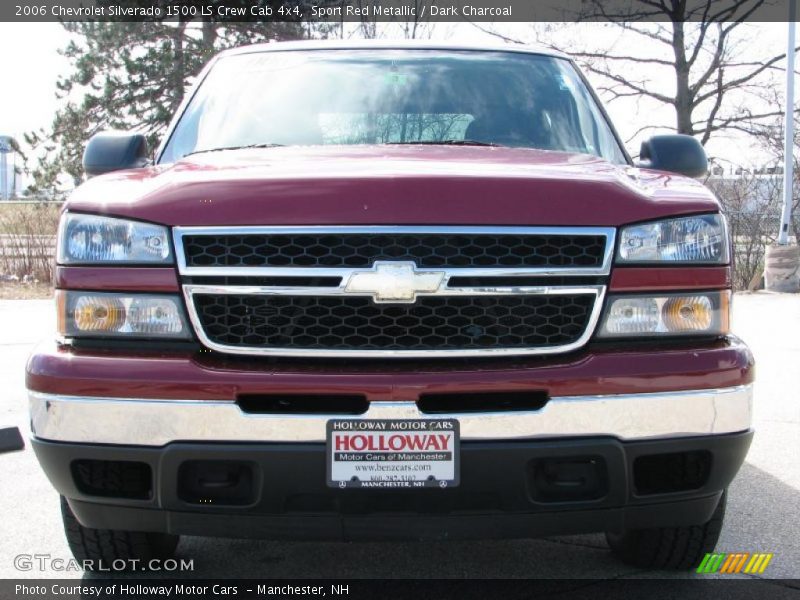Sport Red Metallic / Dark Charcoal 2006 Chevrolet Silverado 1500 LS Crew Cab 4x4