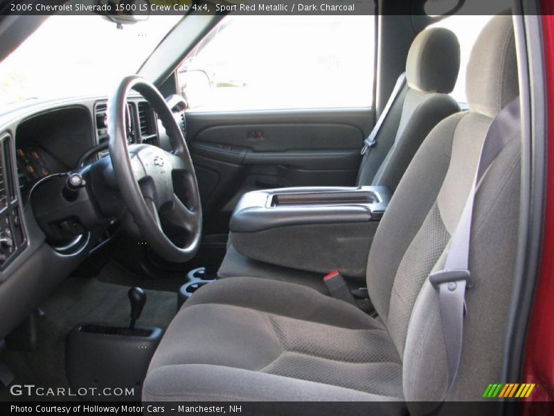 Sport Red Metallic / Dark Charcoal 2006 Chevrolet Silverado 1500 LS Crew Cab 4x4
